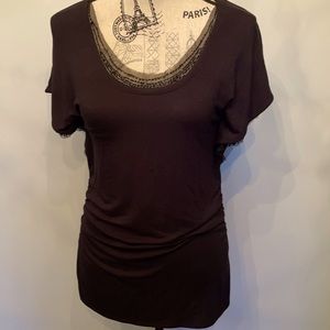 Beaded neckline kenar top PICK 3 for $20 👚